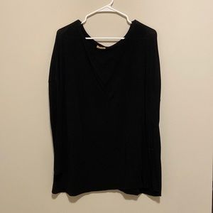 Piko Size Medium Black Long Sleeve Tunic